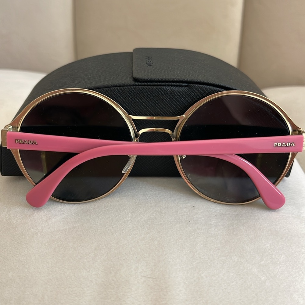 PRADA Round Frame Sunglasses - Picture 10 of 10
